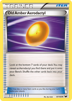 Old Amber Aerodactyl - Normal