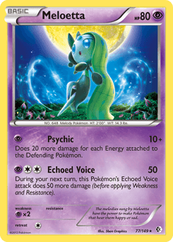 Meloetta - Reverse Holofoil