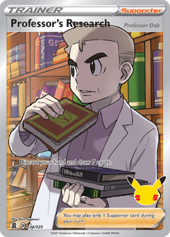 Professor's Research (Professor Oak) - Holofoil