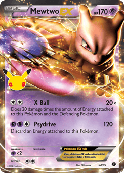 Mewtwo-EX - Holofoil