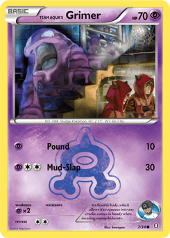 Team Aqua's Grimer - Normal