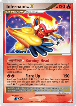 Infernape LV.X - Holofoil