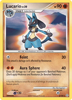 Lucario - Reverse Holofoil