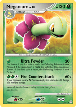 Meganium - Reverse Holofoil