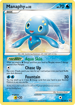 Manaphy - Reverse Holofoil