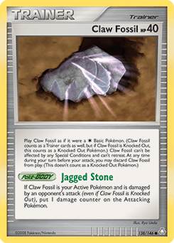 Claw Fossil - Normal
