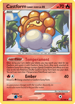 Castform Sunny Form - Normal