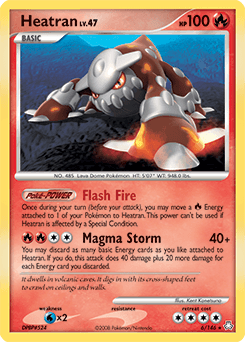 Heatran - Reverse Holofoil