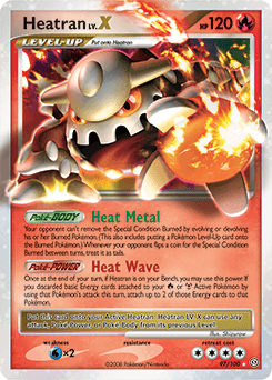 Heatran LV.X - Holofoil