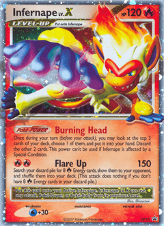 Infernape LV.X - Holofoil