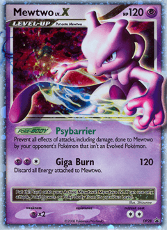 Mewtwo LV.X - Holofoil