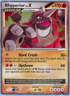 Rhyperior LV.X - Holofoil