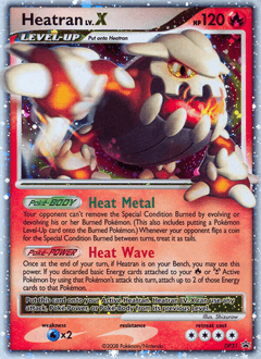 Heatran LV.X - Holofoil