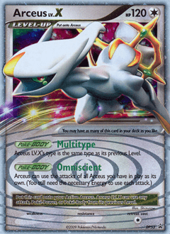 Arceus LV.X - Holofoil