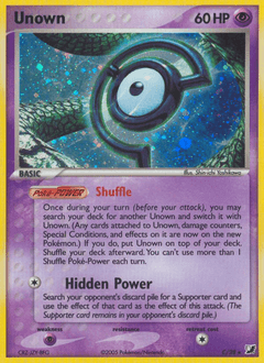 Unown - Holofoil