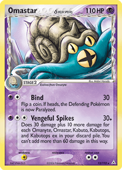 Omastar δ - Reverse Holofoil