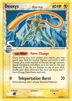 Deoxys δ - Reverse Holofoil