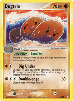 Dugtrio - Reverse Holofoil