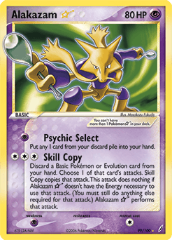 Alakazam ★ - Holofoil