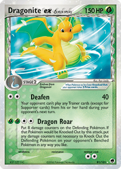 Dragonite ex δ - Holofoil
