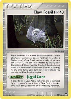 Claw Fossil - Normal