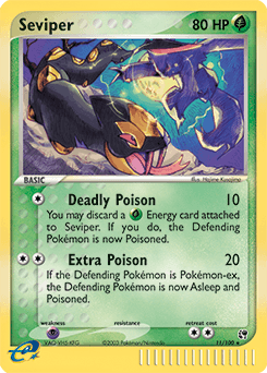 Seviper - Reverse Holofoil