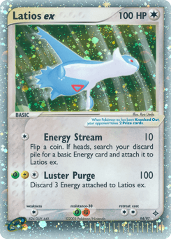 Latios ex - Holofoil