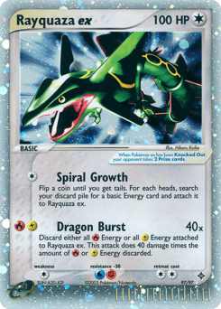 Rayquaza ex - Holofoil