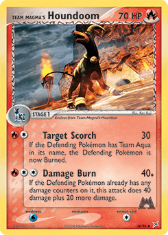 Team Magma's Houndoom - Normal