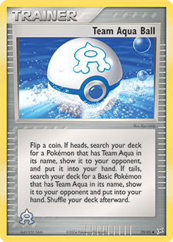 Team Aqua Ball - Normal