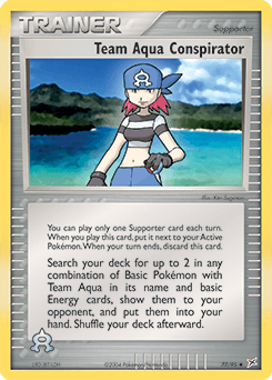 Team Aqua Conspirator - Normal