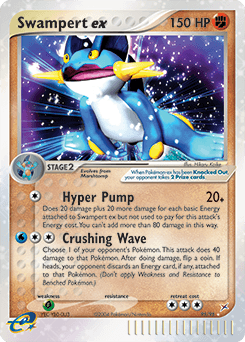 Swampert ex - Holofoil