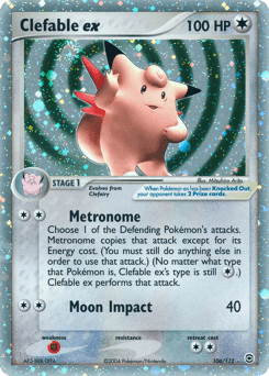 Clefable ex - Normal