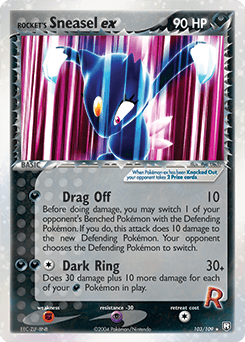 Rocket's Sneasel ex - Normal