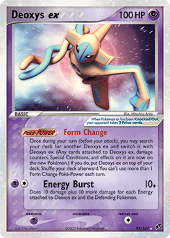 Deoxys ex - Holofoil