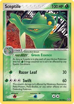 Sceptile - Reverse Holofoil