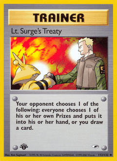 Lt. Surge's Treaty - Normal