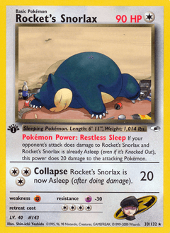 Rocket's Snorlax - Normal