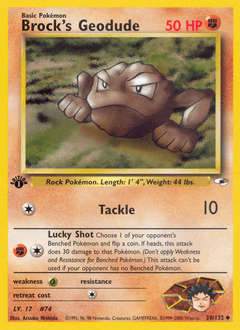 Brock's Geodude - Normal