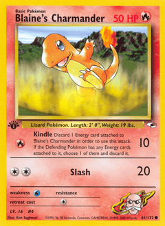Blaine's Charmander - Normal