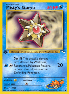Misty's Staryu - Normal