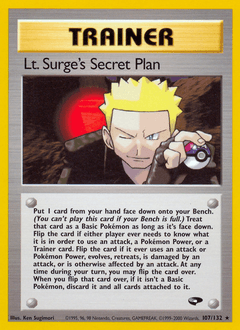 Lt. Surge's Secret Plan - Normal