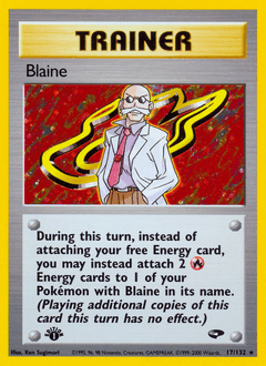 Blaine - Unlimited Holofoil