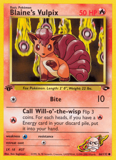 Blaine's Vulpix - Normal