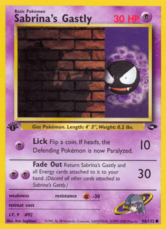 Sabrina's Gastly - Normal