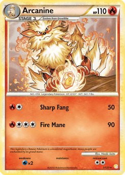 Arcanine - Reverse Holofoil