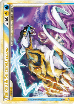 Raikou & Suicune LEGEND - Holofoil