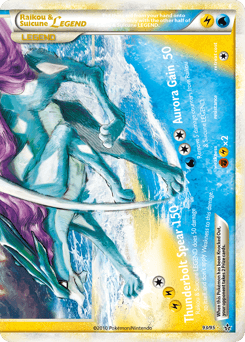 Raikou & Suicune LEGEND - Holofoil