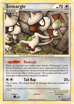 Smeargle - Reverse Holofoil