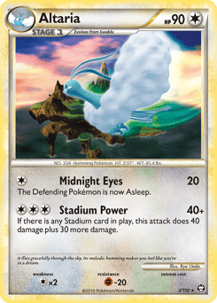 Altaria - Reverse Holofoil